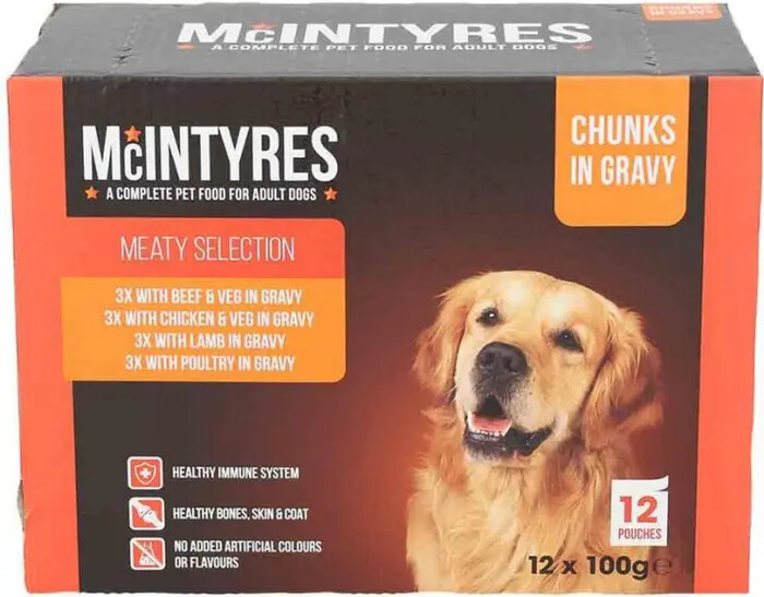 McIntyres Adult Pouches in Gravy