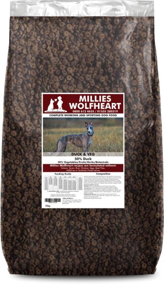 Millies Wolfheart Duck & Veg