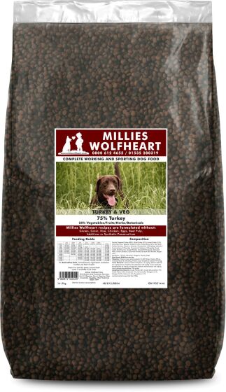 Millies Wolfheart Turkey & Veg