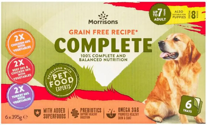 Morrisons Grain Free Complete Trays