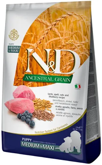 N&D Ancestral Grain Puppy Medium & Maxi