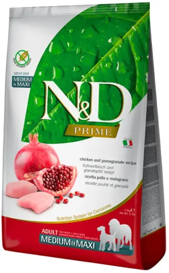 N&D Prime Adult Medium & Maxi Dry Food