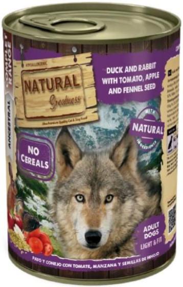 Natural Greatness Complete Wet Adult Light Duck and Rabbit