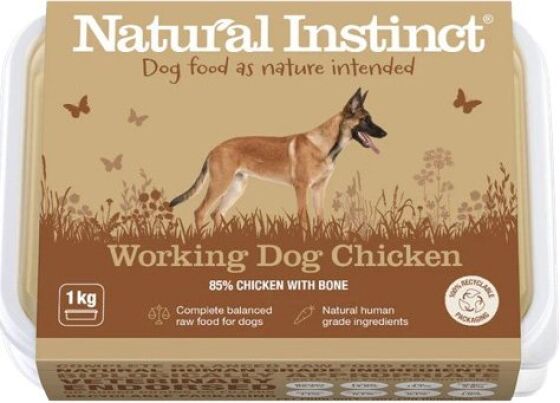 Natural Instinct Natural Working Dog Range
