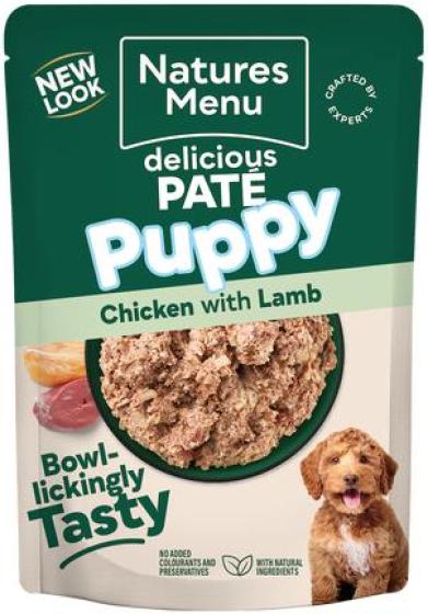 Natures Menu Delicious Pate Pouches Puppy