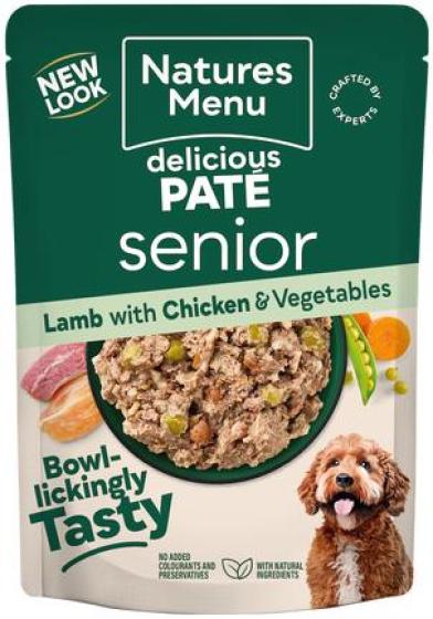 Natures Menu Delicious Pate Pouches Senior