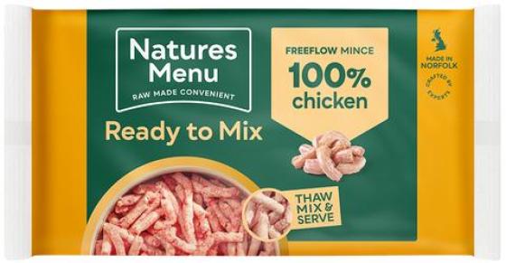 Natures Menu Ready to Mix Freeflow Mince