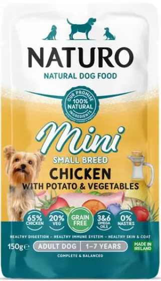 Naturo Adult Mini Dog Grain Free Pouches
