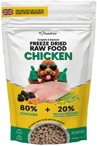 NutriPaw Freeze Dried Raw Food