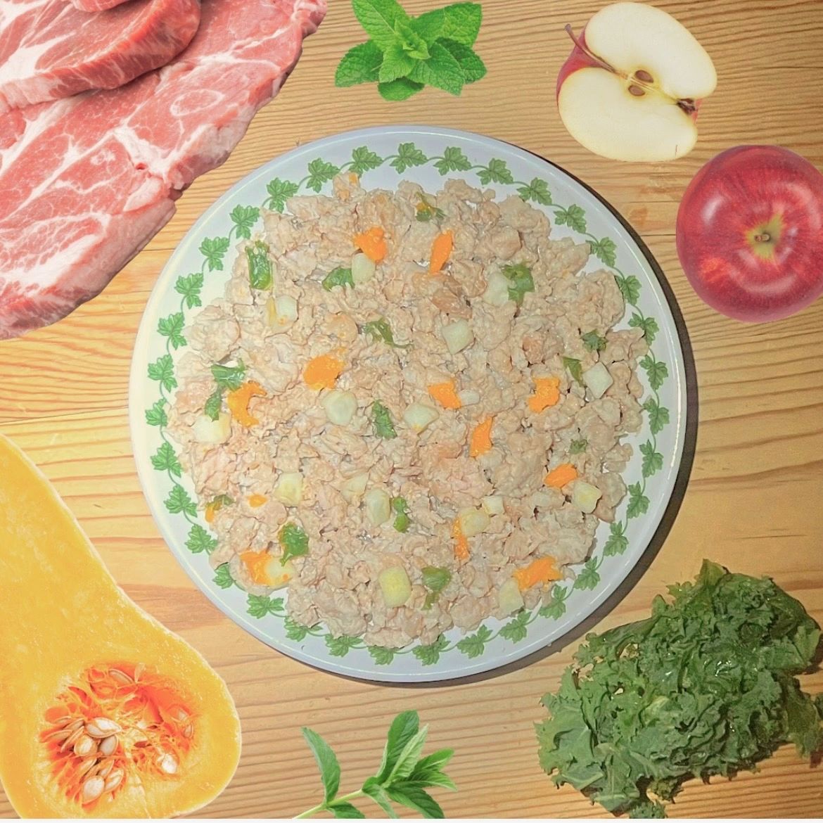 Ouzil Pork & Apple