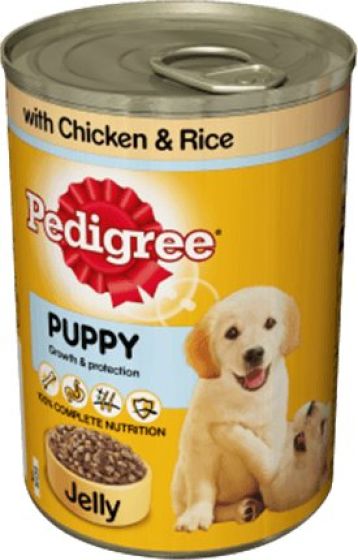Pedigree Puppy Tins with Jelly