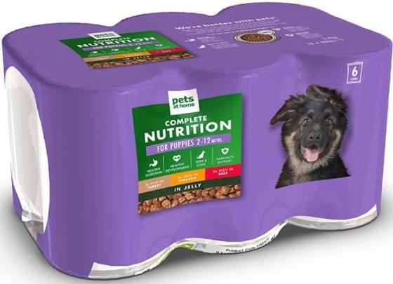 Pets at Home Complete Nutrition Wet Puppy