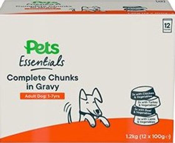 Pets at Home Essentials Complete Chunks in Gravy