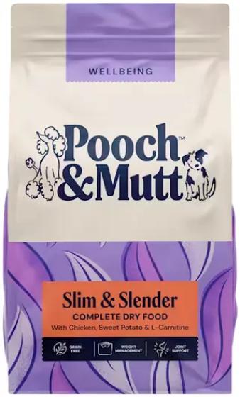 Pooch & Mutt Wellbeing Slim & Slender Dry Food