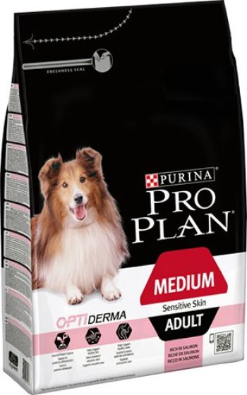 Pro Plan Medium Adult Sensitive Skin OptiDerma