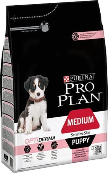 Pro Plan Medium Puppy Sensitive Skin OptiDerma