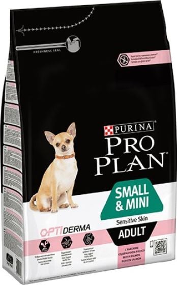 Pro Plan Small & Mini Adult Sensitive Skin OptiDerma