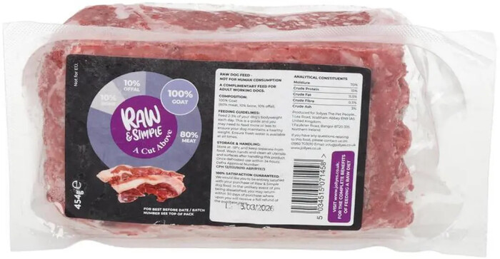 Raw & Simple A Cut Above Mince