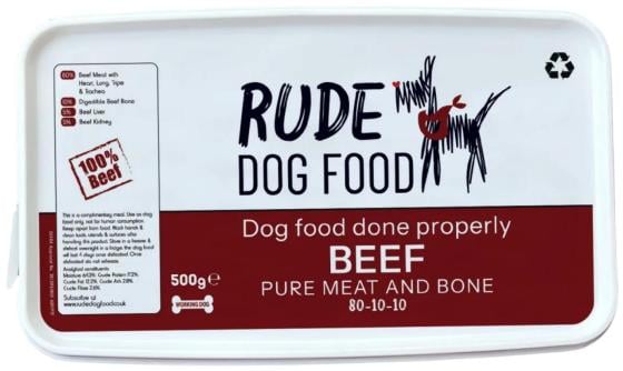 Rude Dog Food 80-10-10