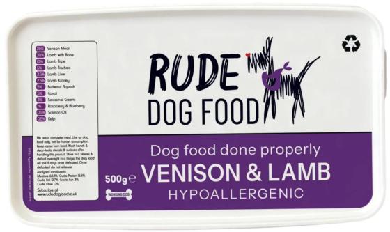 Rude Dog Food Hypoallergenic