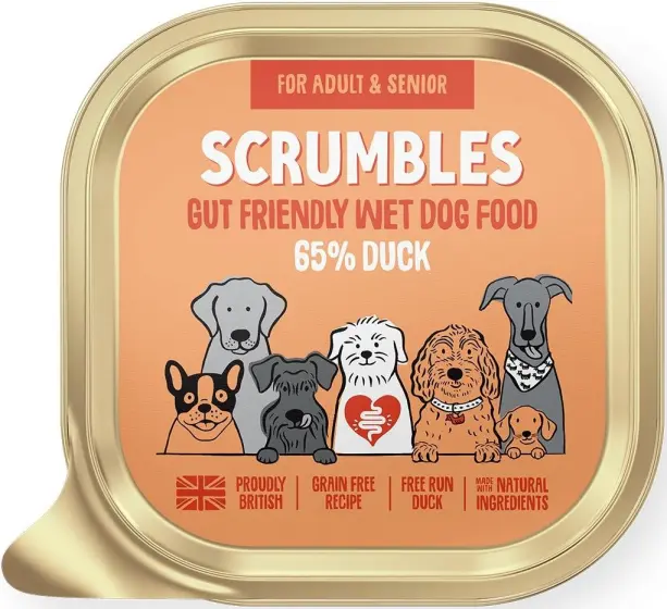 Scrumbles Complete Sensitive Wet Dog Food