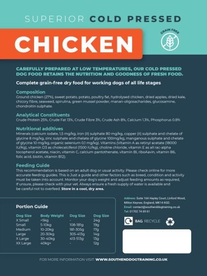 Southend Dog Cold Pressed