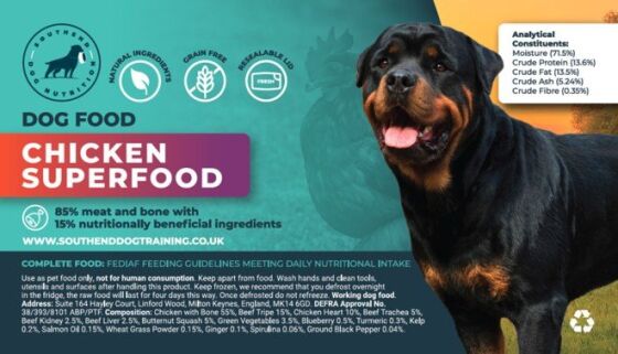 Southend Dog Superfood Raw
