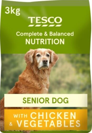 Tesco Complete & Balanced Nutrition Senior Dry