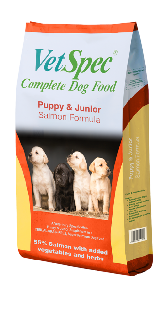 VetSpec Puppy & Junior Salmon Formula
