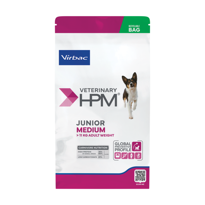 Virbac Veterinary HPM Junior Special Medium