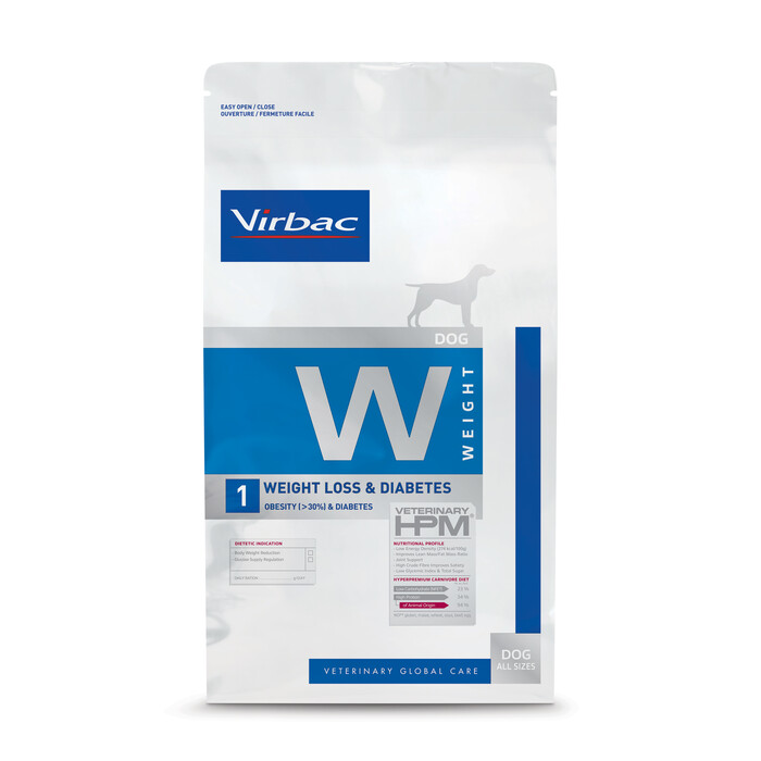 Virbac Veterinary HPM Weight Loss & Diabetes W1