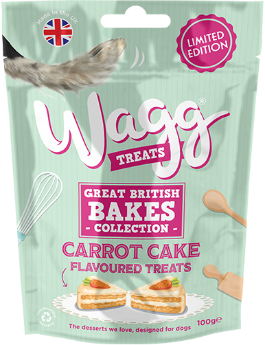 Wagg Carrot Cake Treats with Carrot & Cinnamon