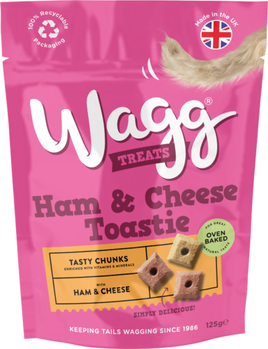 Wagg Toastie Tasty Chunks with Ham & Cheese
