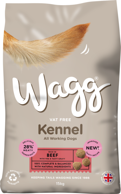 Wagg Kennel Dog Food with Beef, Veg & Gravy