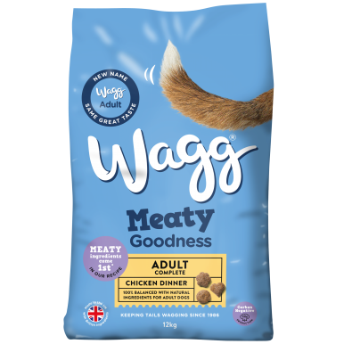 Wagg Meaty Goodness Adult Dog Food with Chicken, Veg & Gravy