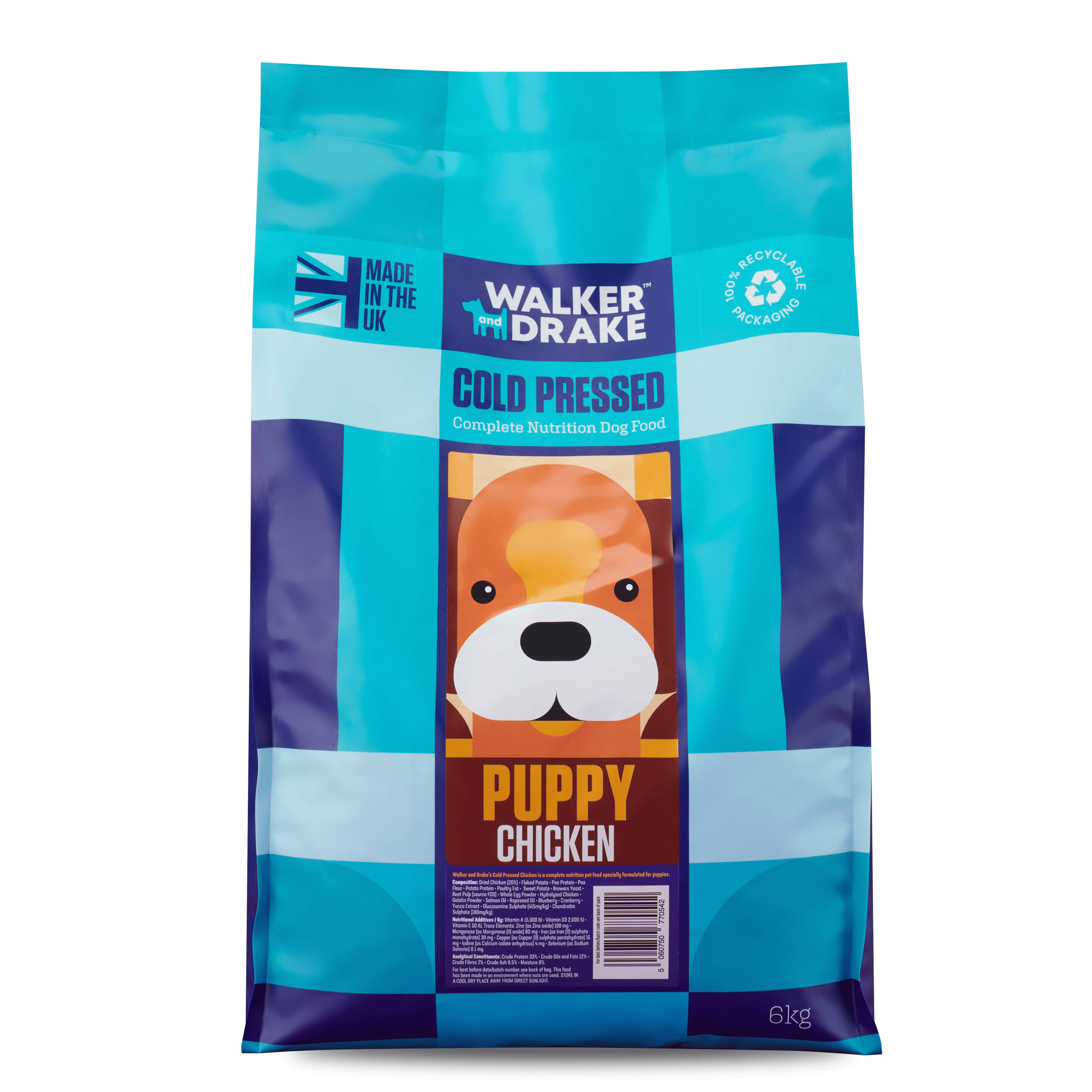 Walker & Drake Puppy Cold Pressed Chicken