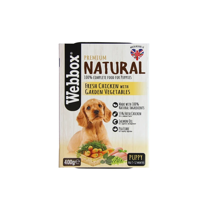 Webbox Naturals Puppy Chicken with Vegetables