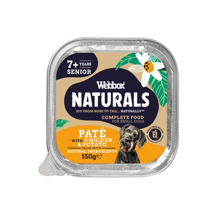Webbox Naturals Senior Pate with Chicken and Potatoes
