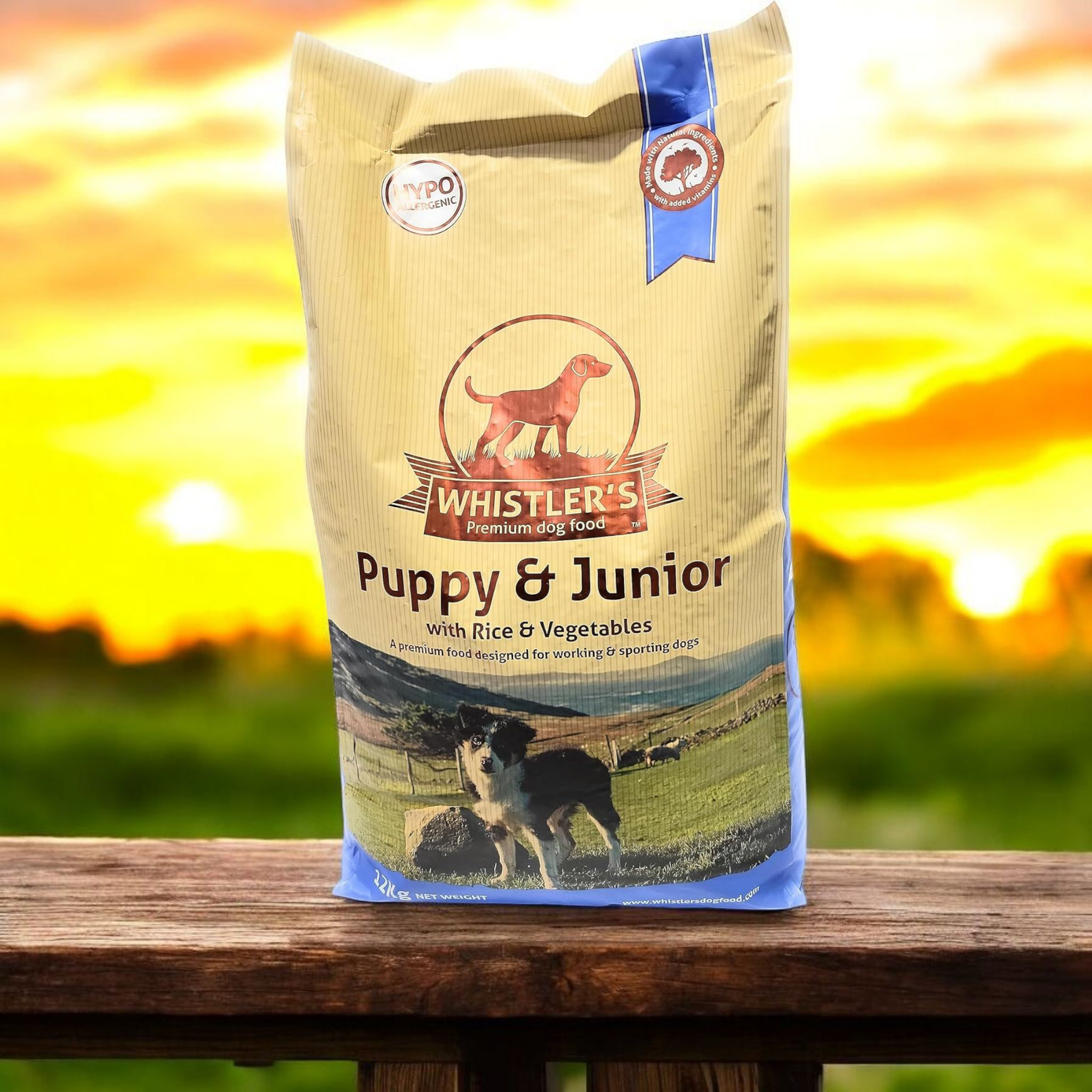 Whistlers Puppy & Junior with Rice and Vegetables