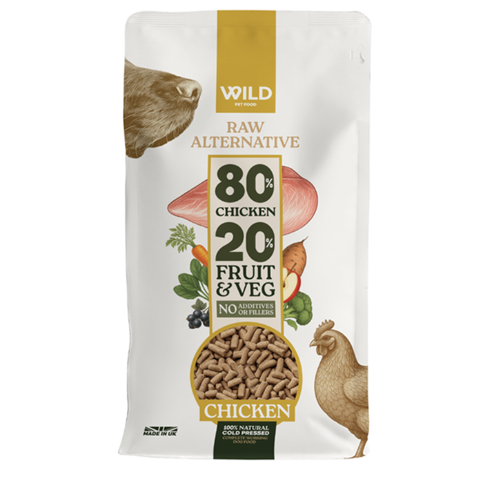 Wild Pet Food Chicken 80:20 Cold-Pressed