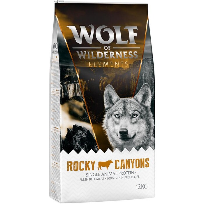 Wolf of Wilderness Adult Sensitive "Rocky Canyons" - Beef