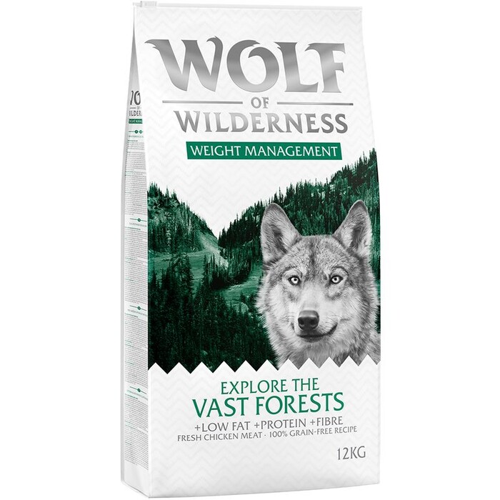 Wolf of Wilderness "Explore the Vast Forests" Weight Management - Grain-Free