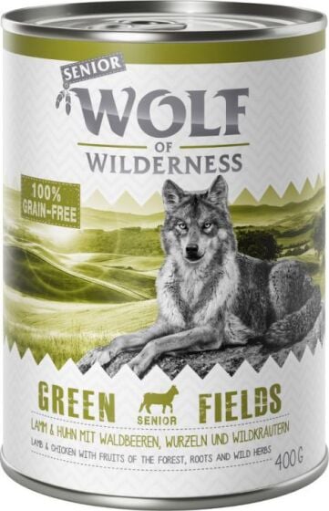 Wolf Of Wilderness Tins Senior