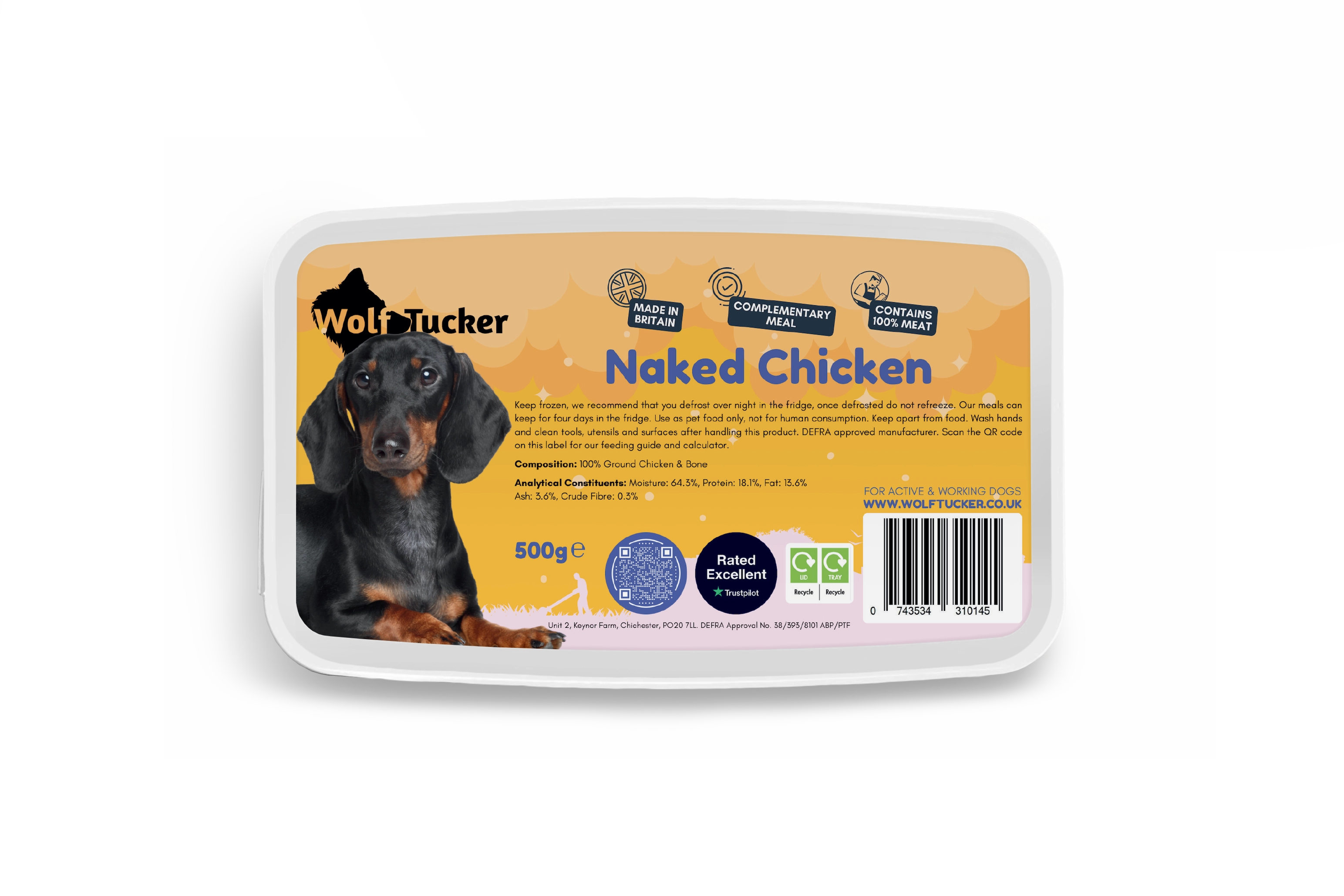 Wolf Tucker Naked Chicken