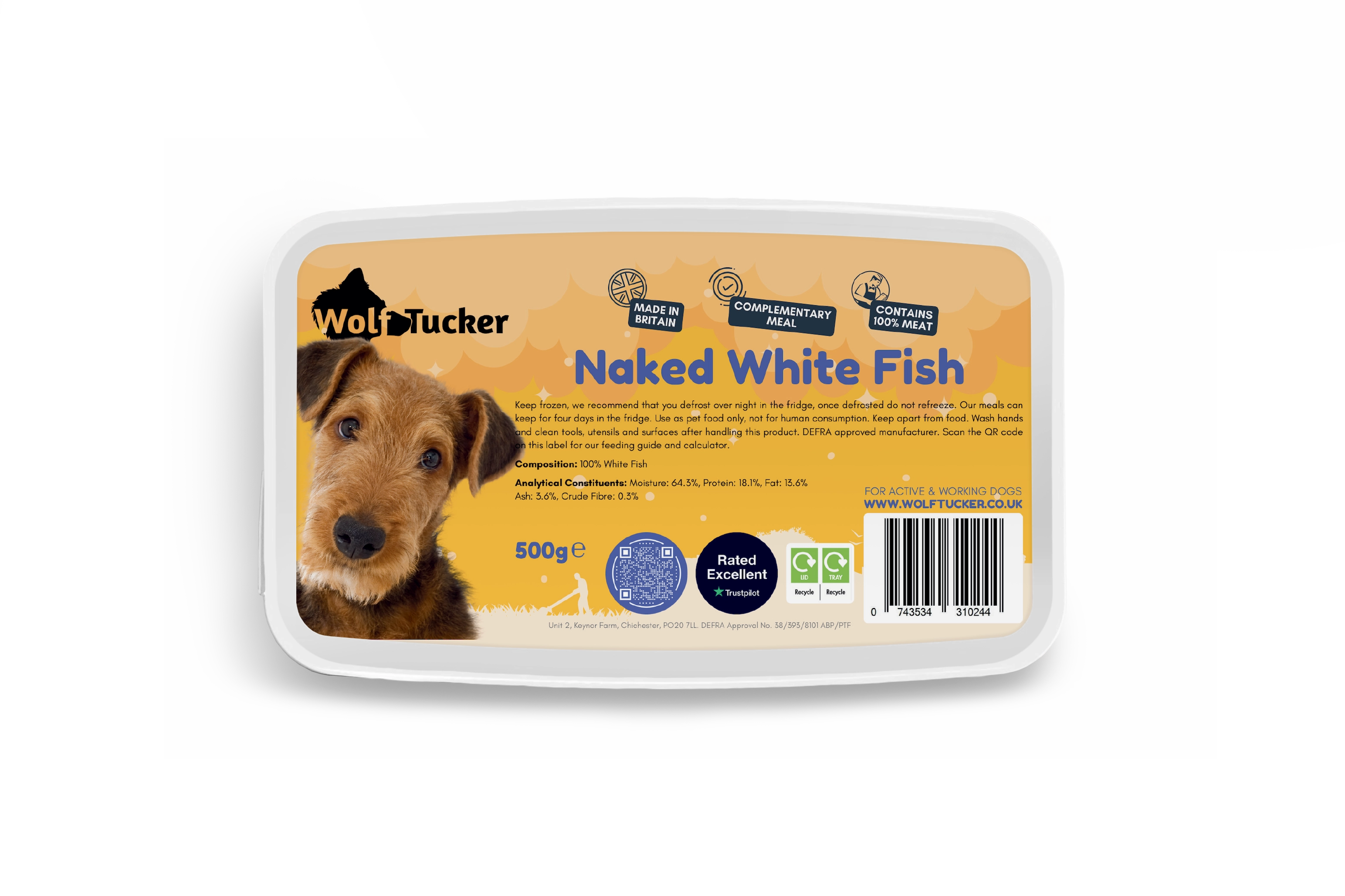 Wolf Tucker Naked White Fish