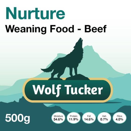 Wolf Tucker Puppy Weaning Food