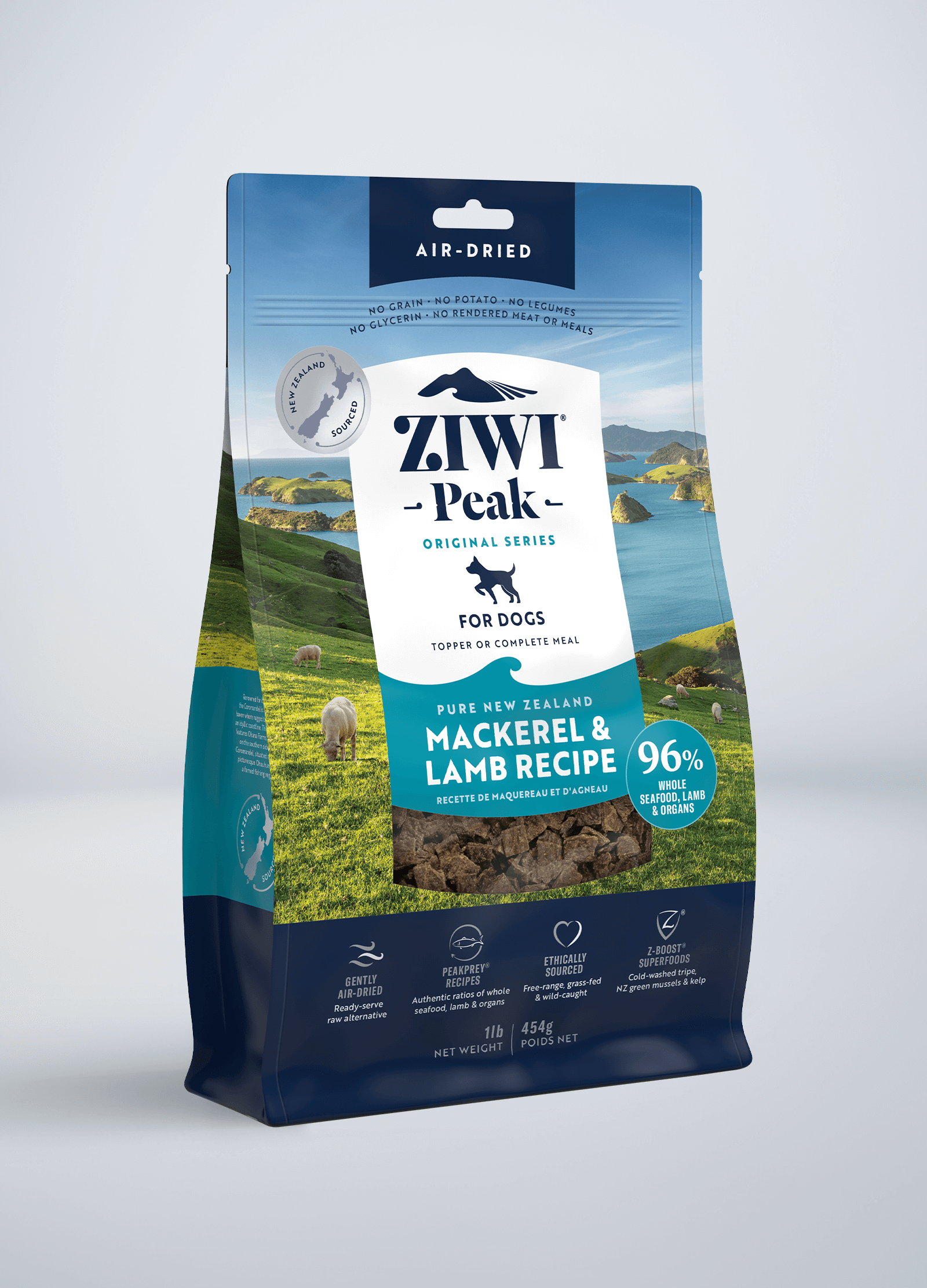 Ziwi Peak Original Air-Dried Mackerel & Lamb Recipe
