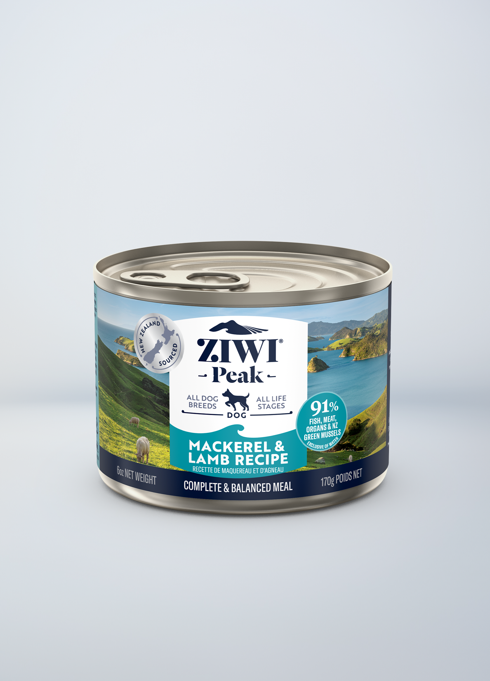Ziwi Peak Original Canned Wet Mackerel & Lamb Recipe