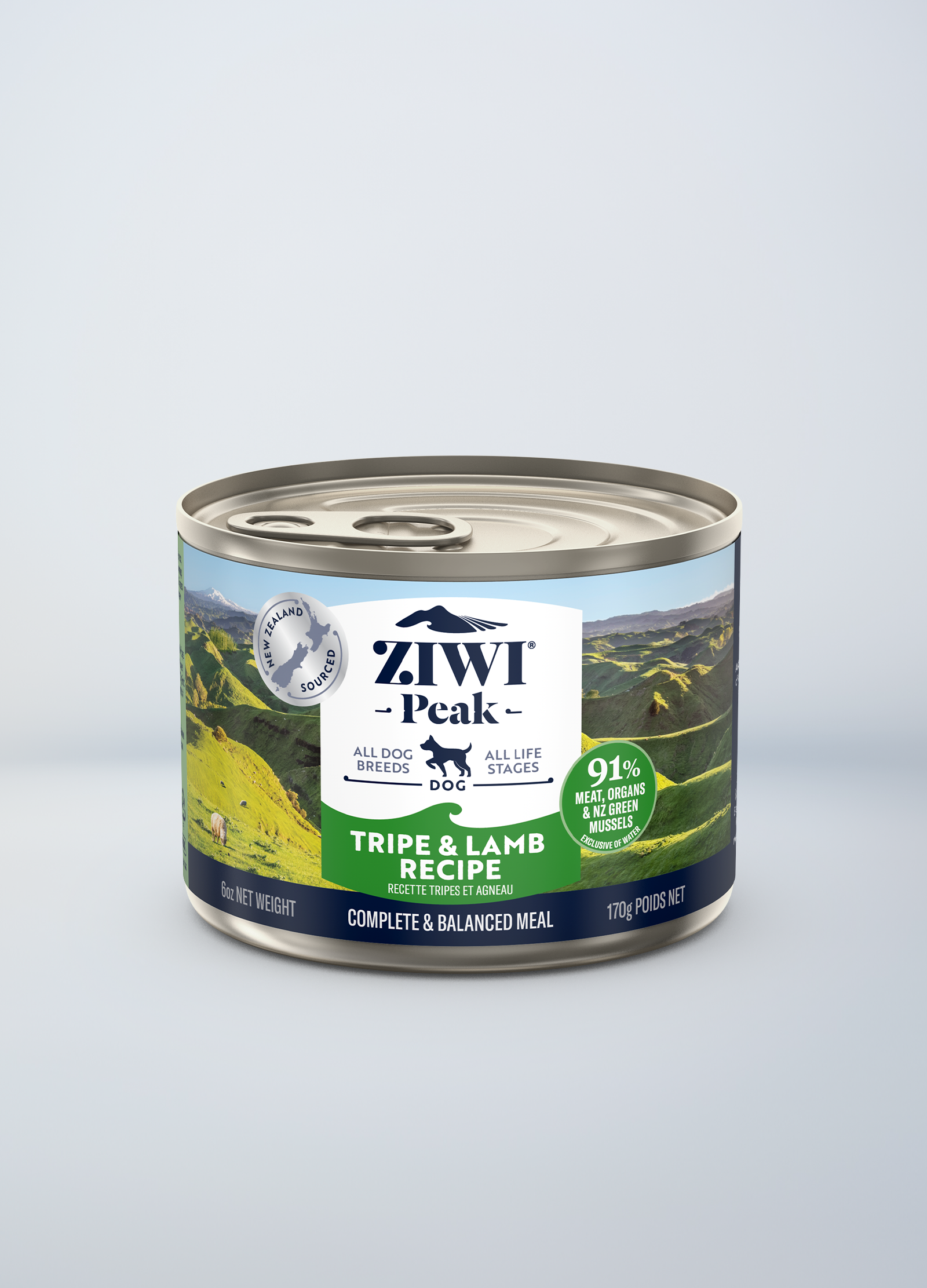 Ziwi Peak Original Canned Wet Tripe & Lamb Recipe