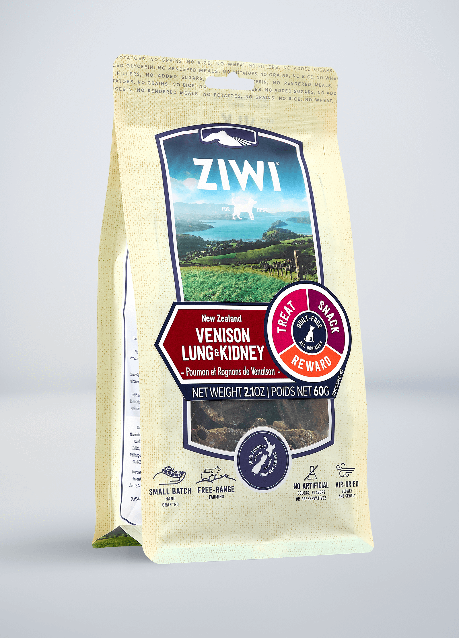 Ziwi Peak Venison Lung & Kidney Treats